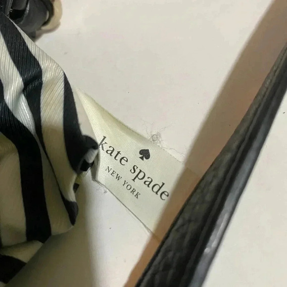 Kate spade black pebbled leather satchel handbag - Picture 7 of 15